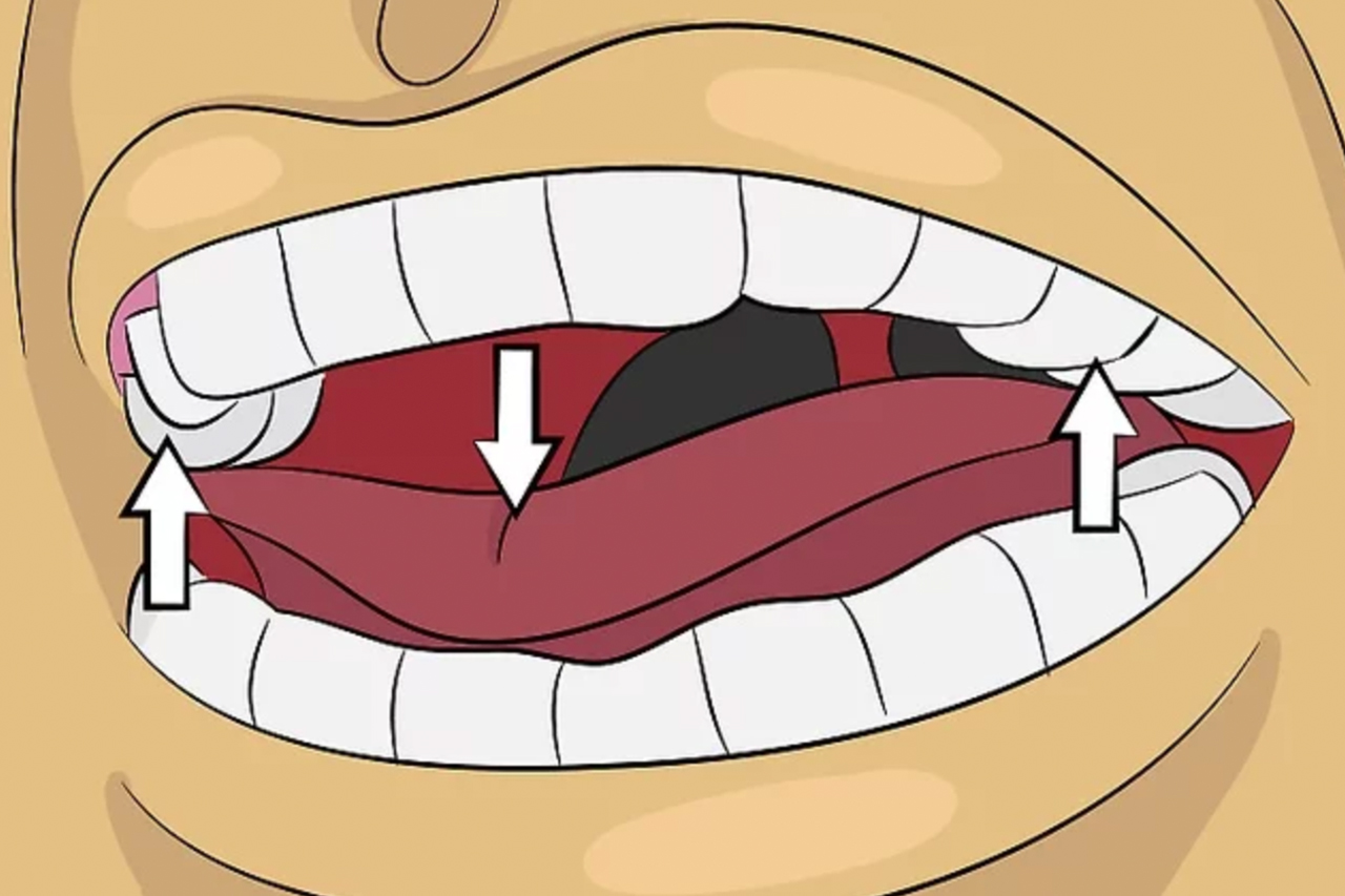 ヨガ呼吸をする際の舌の位置